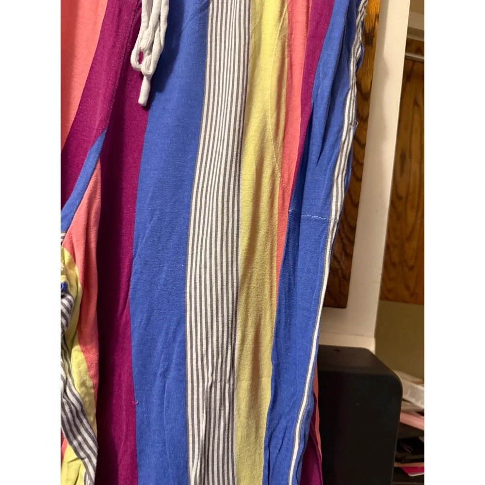 Secret‎ Treasures Pajama Pants Womens XL Multicolor Vertical Stripe Lounge Sleep